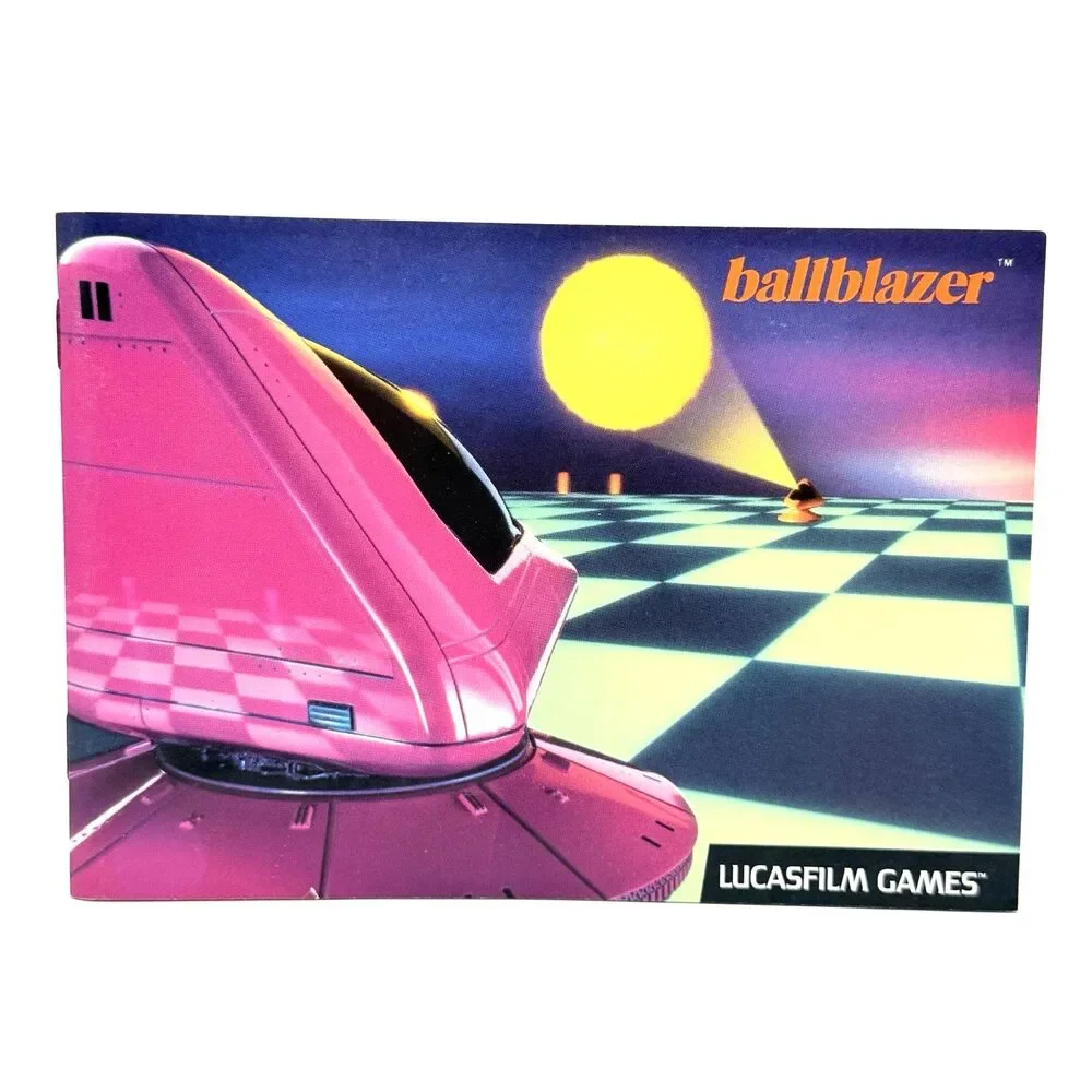 Ballblazer Commodore 64 128 Atari Lucasfilm Epyx 1985 Vintage Game Complete CIB